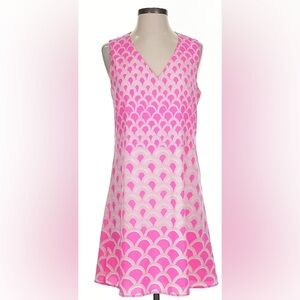 Julie Brown NYC ShIft Dress - Pink & White Size 4